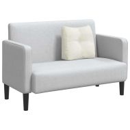 Възглавница за гръб Крем 45 x 24 x 50 см Кадифе