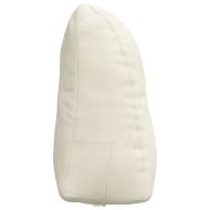 Възглавница за гръб Крем 45 x 24 x 50 см Кадифе