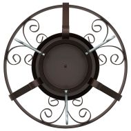 Статив за коледно дърво Античен мед 40 x 40 x 20.5 см Стомана