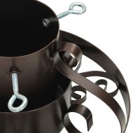 Статив за коледно дърво Античен мед 40 x 40 x 20.5 см Стомана