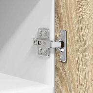 Висящ шкаф с врата Riga Сонома дъб и бяло 30 x 31 x 40 см