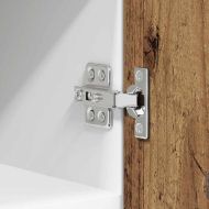 Висящ шкаф с врата Riga Стара дървесина и бяло 30 x 31 x 40 см