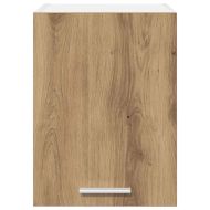 Висящ шкаф Riga 2 pcs Занаятчийски дъб и бяло 30 x 31 x 40 см