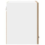 Висящ шкаф Riga 2 pcs Занаятчийски дъб и бяло 30 x 31 x 40 см