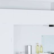 Висящ шкаф Riga 2 pcs Бяло 40 x 31 x 40 см Инженерно дърво