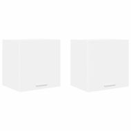 Висящ шкаф Riga 2 pcs Бяло 40 x 31 x 40 см Инженерно дърво
