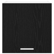 Висящ шкаф с врата Riga 2 pcs Черен дъб и бяло 40 x 31 x 40 см