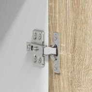 Висящ шкаф с врата Riga 2 pcs Сонома дъб и бяло 40 x 31 x 40 см