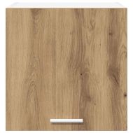 Висящ шкаф 2 pcs Занаятчийски дъб и бяло 40 x 31 x 40 см