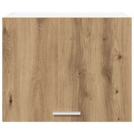 Висящ шкаф Riga 2 pcs Занаятчийски дъб и бяло 50 x 31 x 40 см