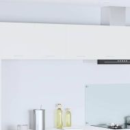 Висящ шкаф с врата Riga Бяло 80 x 31 x 40 см Инженерно дърво