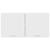 Висящ шкаф с врата Riga Бяло 80 x 31 x 40 см Инженерно дърво