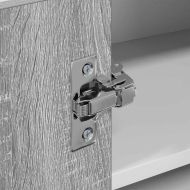 Висящ шкаф Riga Сив Сонома и бяло 57 x 57 x 40 см