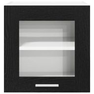 Висящ шкаф със съхранение Riga 2 pcs Черния дъб 40 x 31 x 40 см