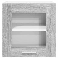 Висящ шкаф със съхранение Riga 2 pcs Сив Сонома 40 x 31 x 40 см