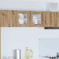 Висящ шкаф с врата Riga Дъб 40 x 31 x 40 см Инженерно дърво