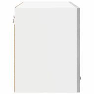 Висящ шкаф с врата Сив Сонома 60 x 31 x 40 см Инженерно дърво