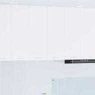 Висящ шкаф Riga 2 pcs Бяло 30 x 31 x 80 см Инженерно дърво