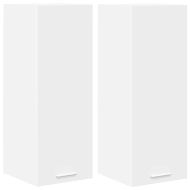 Висящ шкаф Riga 2 pcs Бяло 30 x 31 x 80 см Инженерно дърво