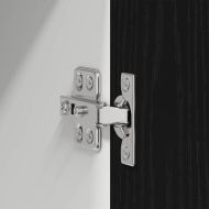 Висящ шкаф с врата Riga 2 pcs Черен дъб и бяло 30 x 31 x 80 см