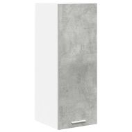 Висящ шкаф със съхранение Riga Бетон сив и бяло 30 x 31 x 80 см