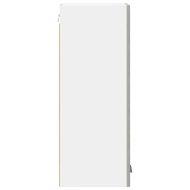 Висящ шкаф с врата Riga 2 pcs Бетон сив и бяло 30 x 31 x 80 см