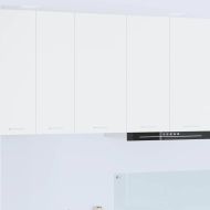 Висящ шкаф с врата Riga Бяло 40 x 31 x 80 см Инженерно дърво