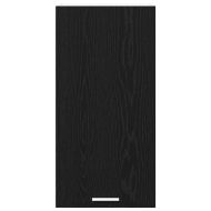 Висящ шкаф със съхранение Riga Черен дъб и бяло 40 x 31 x 80 см