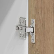 Висящ шкаф с врата Riga Занаятчийски дъб и бяло 40 x 31 x 80 см