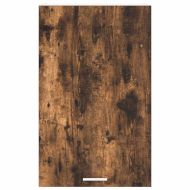 Висящ шкаф със съхранение Riga Димящ дъб и бяло 50 x 31 x 80 см