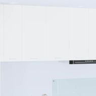 Висящ шкаф с врата Riga Бяло 80 x 31 x 80 см Инженерно дърво