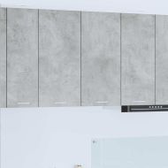 Висящ шкаф Riga Циментено сиво 80 x 31 x 80 см Инженерно дърво