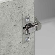 Висящ шкаф със съхранение Riga Бетон сив и бяло 57 x 57 x 80 см