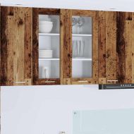 Висящ шкаф Riga Старо дърво 40 x 31 x 80 см Инженерно дърво