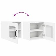 Кухненски шкаф 2 pcs Бяло 40 x 31 x 40 см Инженерно дърво