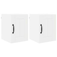 Кухненски шкаф 2 pcs Бяло 30 x 31 x 40 см Инженерно дърво