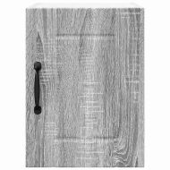 Кухненски шкаф 2 pcs Сив Сонома 30 x 31 x 40 см Инженерно дърво