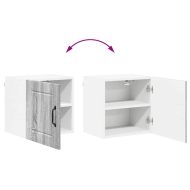 Кухненски шкаф 2 pcs Сив Сонома 40 x 31 x 40 см Инженерно дърво