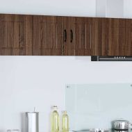 Кухненски шкаф 2 pcs Кафяв дъб 40 x 31 x 40 см Инженерно дърво