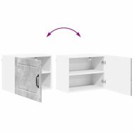 Кухненски шкаф Циментено сиво 50 x 31 x 40 см Инженерно дърво