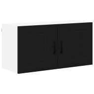 Кухненски шкаф Черно 80 x 31 x 40 см Инженерно дърво