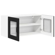 Кухненски шкаф Черно 80 x 31 x 40 см Инженерно дърво