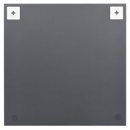 Стенно огледало с LED лампи, квадратно, стъкло