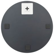 Стенно огледало без рамка, с LED лампи, кръгло, стъкло