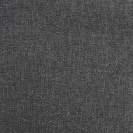 Въртящ се трапезен стол, тъмносив, текстил