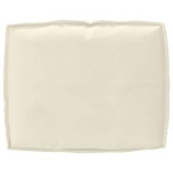 Възглавница за палетна облегалка Крем 50 x 40 x 12 cm