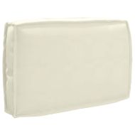 Възглавница за палетна облегалка Крем 60 x 40 x 12 cm