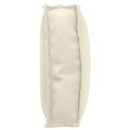 Възглавница за палетна облегалка Крем 60 x 40 x 12 cm