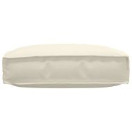 Възглавница за палетна седалка Крем 60 x 60 x 12 cm