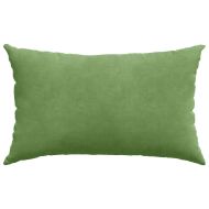 Диван възглавници 2 pcs Светлозелен 50 x 30 cm Кордюрова тъкан